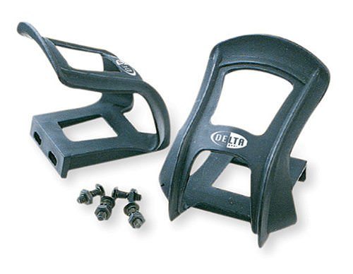 Ride your bike more efficiently and safely with Delta Cycle Strapless Toe Clips