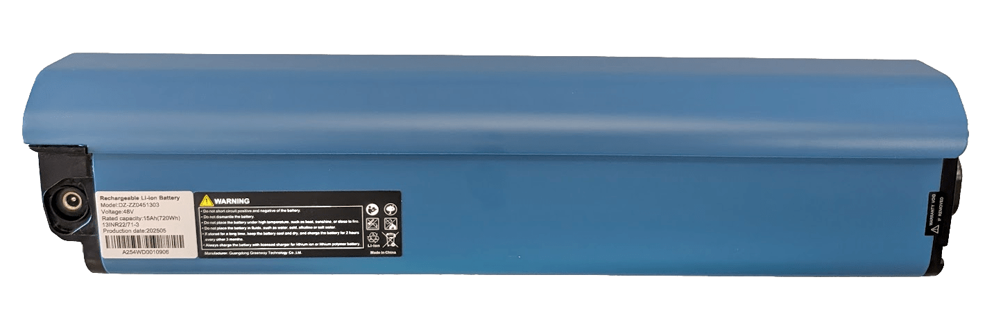 48V 15Ah Primary Battery for Atlas - Blue - EVELO