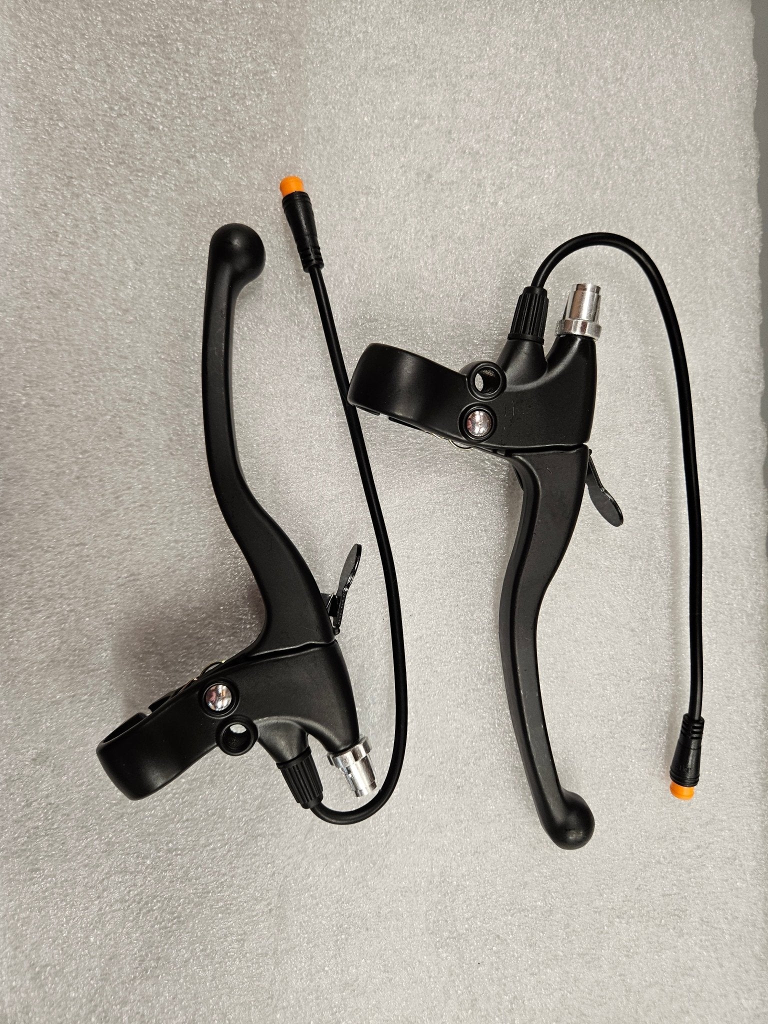 Mechanical Brake Lever, Black w/Parking Brake - Pair - EVELO