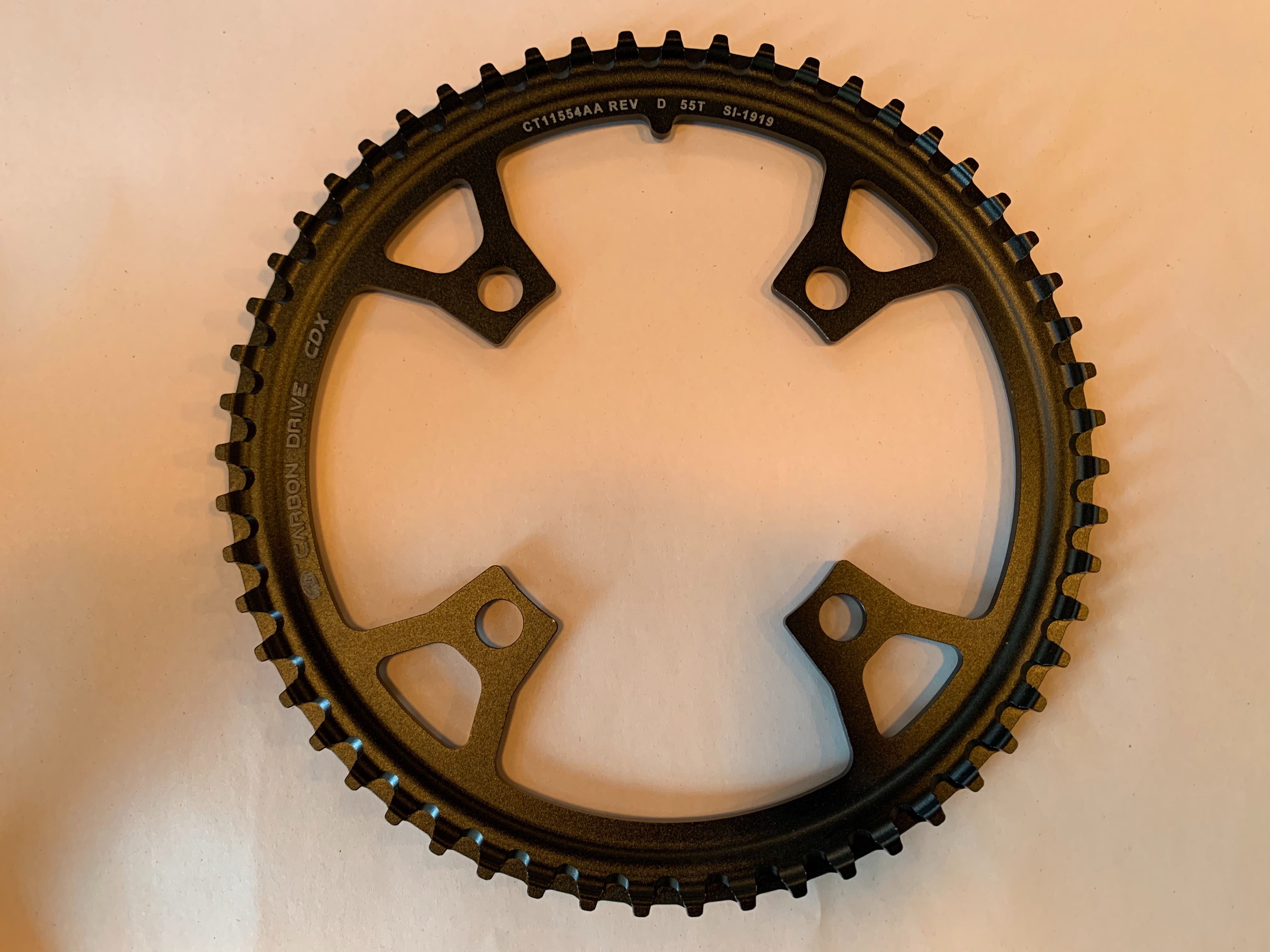 Gates Front Cog/Sprocket - CDX - 55T - 104mm BCD