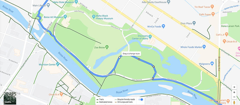 How to Create a Bicycling Route with Google Maps