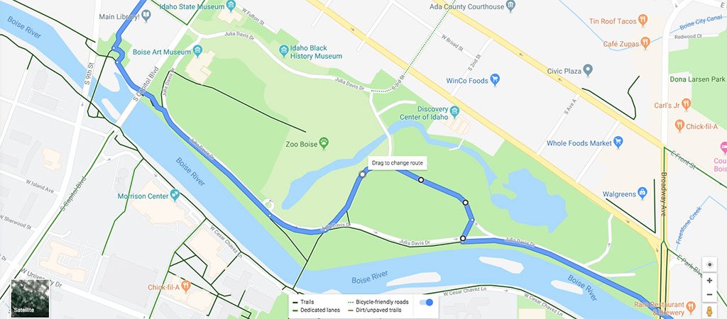 How to Create a Bicycling Route with Google Maps - EVELO