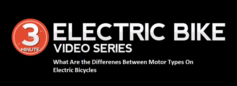 What Are The Differences Between Motor Types On Electric Bikes