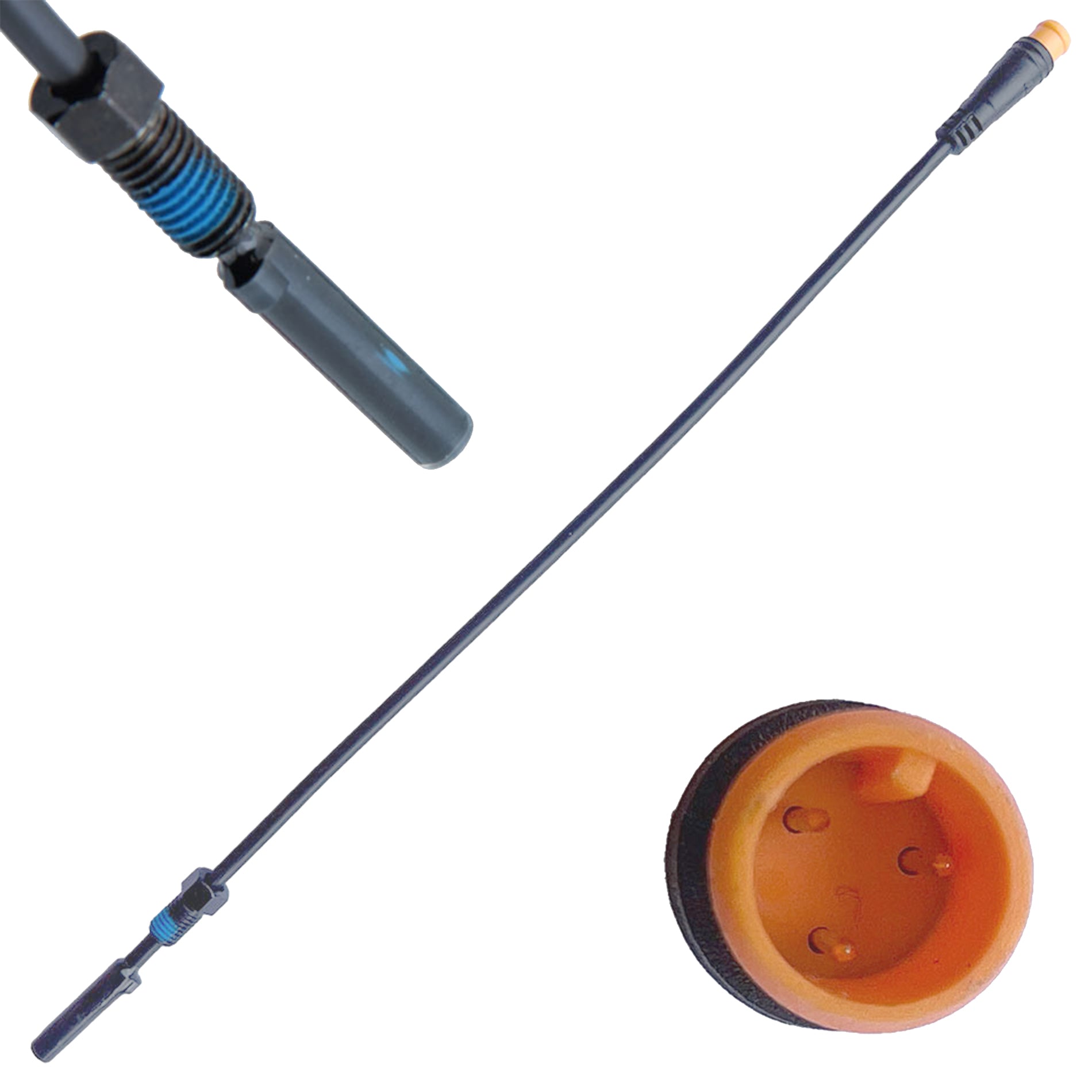 Brake Sensor / Cutoff Switch - Yellow 3-pin for Bafang Systems