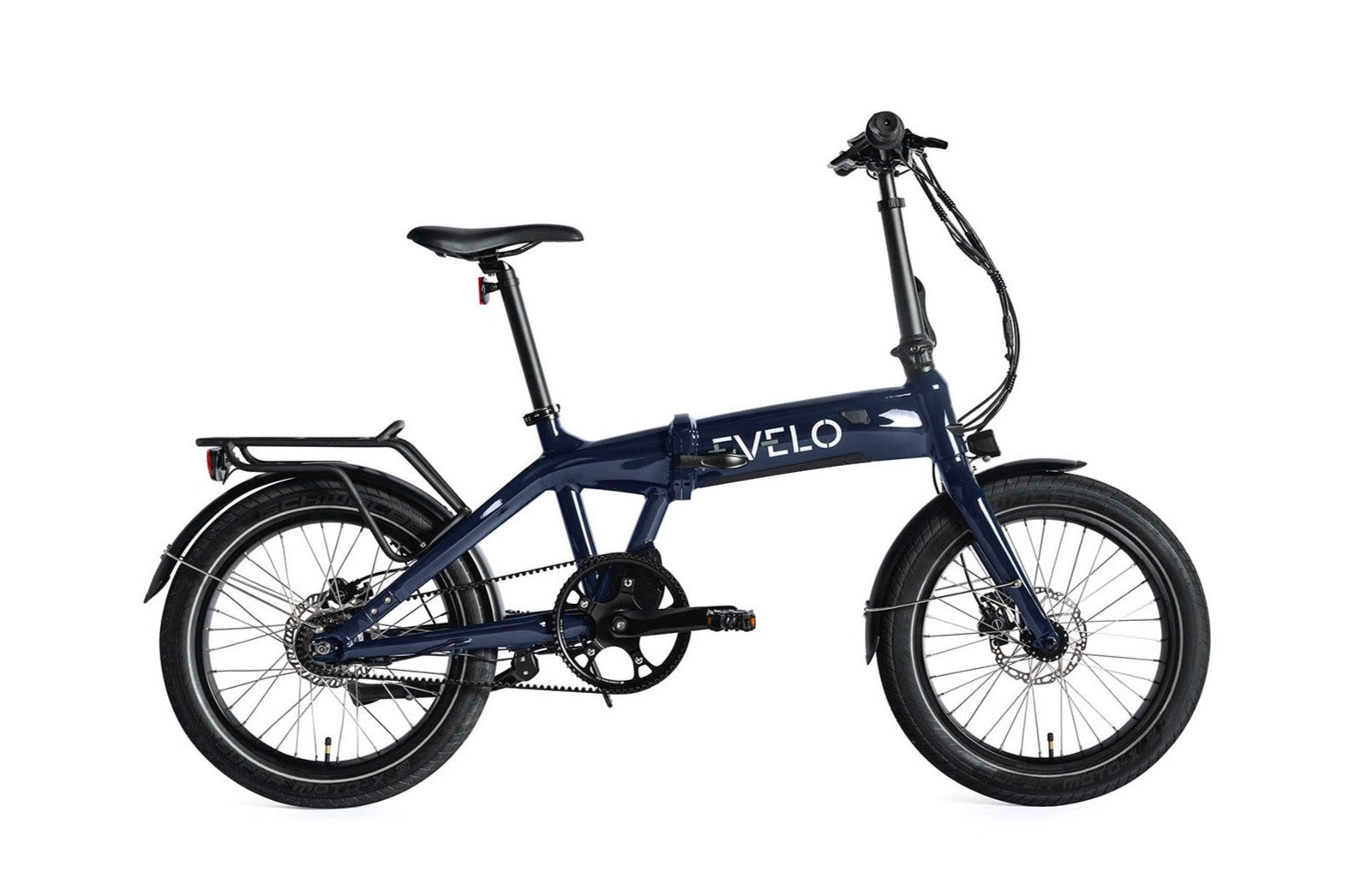 EVELO Dash Compact Lightweight Electric Folding Bike