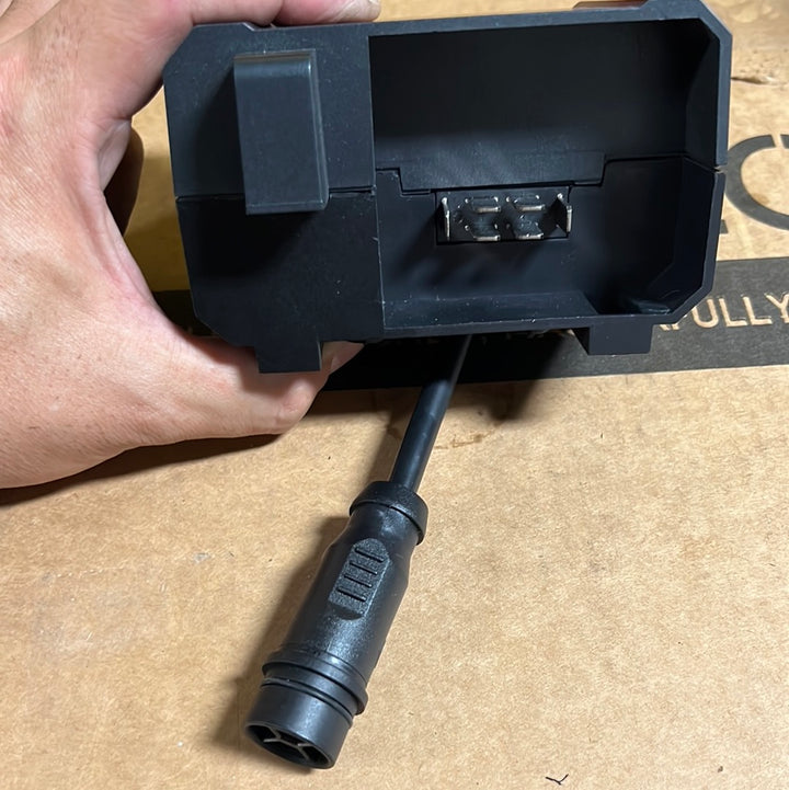 Omega / Atlas Secondary Battery Kit Dock with hardware and power wire and lights