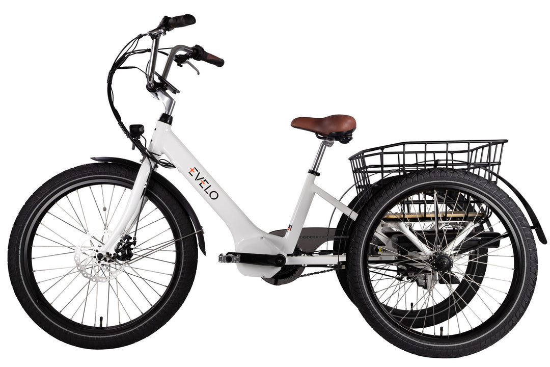 EVELO Compass Electric Tricycle Left View