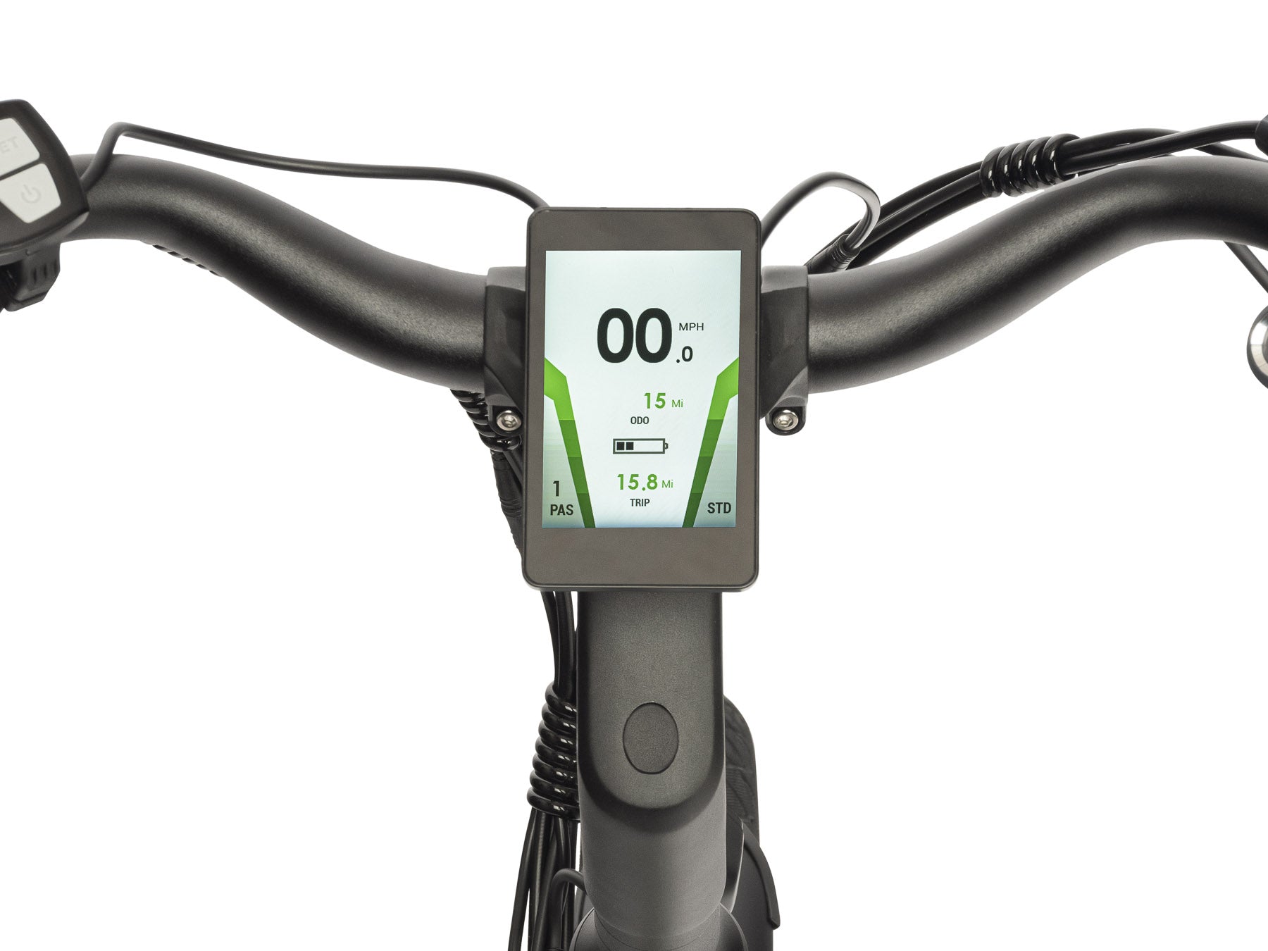 EVELO Galaxy SL Step Through Electric Bike- display