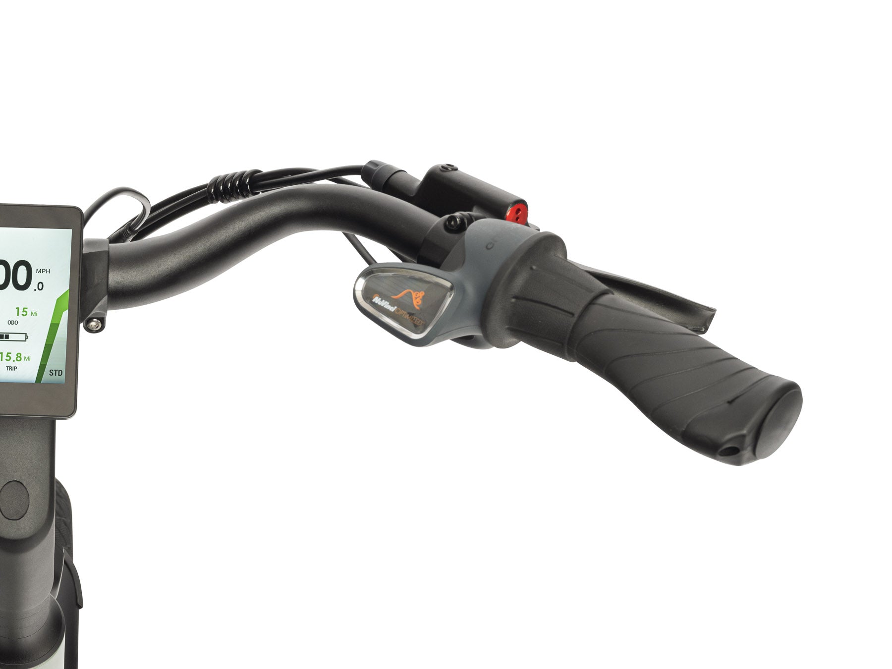 EVELO Galaxy SL Step Through Electric Bike- shifter