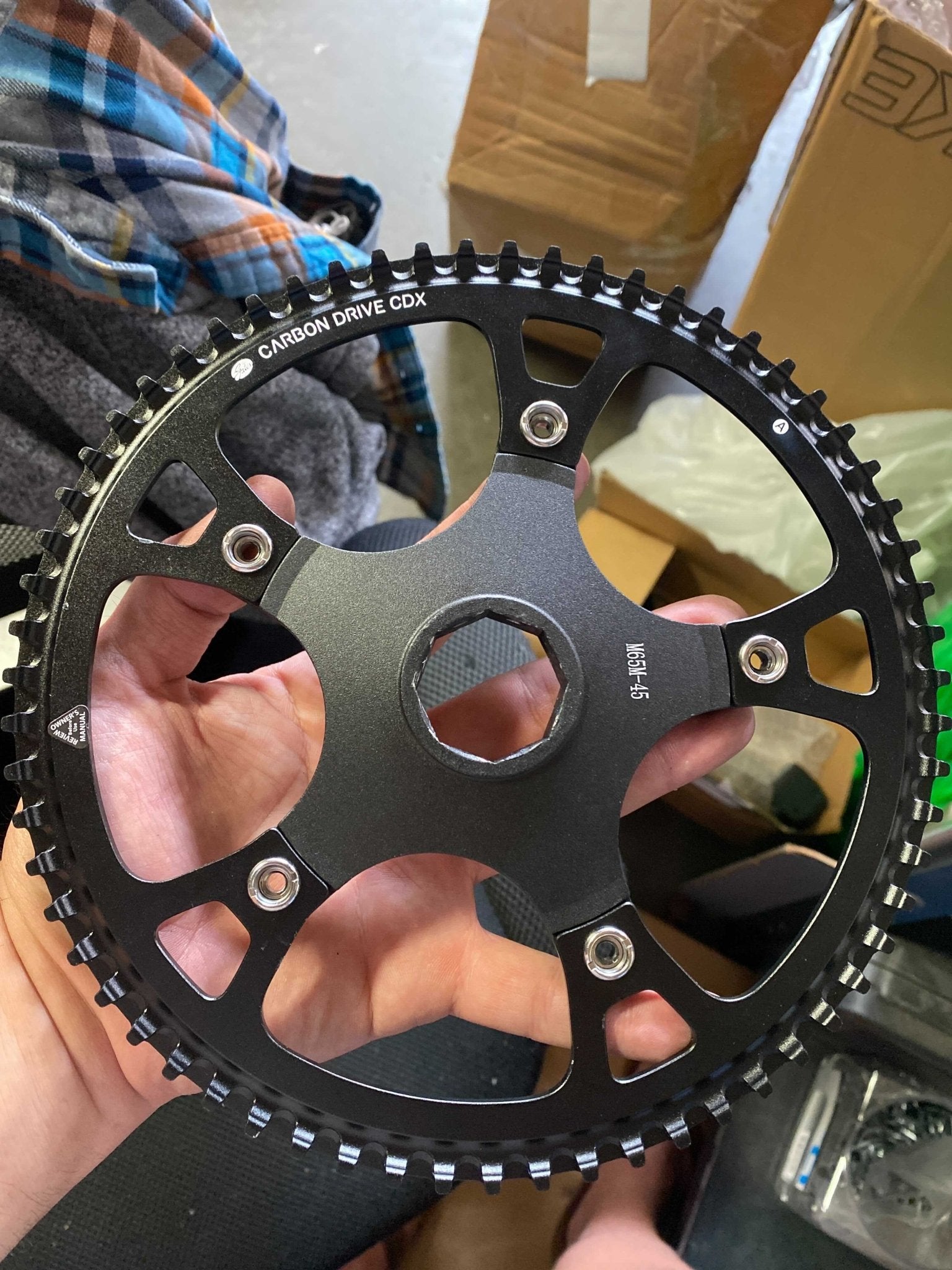 Dash Dapu 5 bolt 130mm crank spider - EVELO
