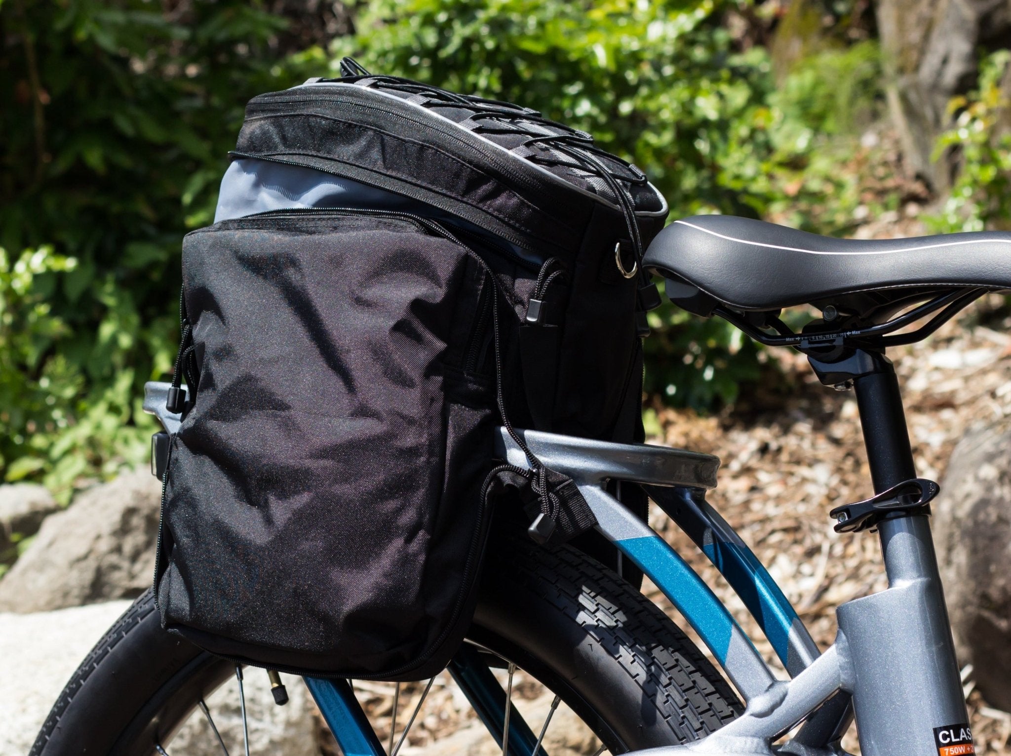 EVELO Rack Top Pannier Bag - EVELO